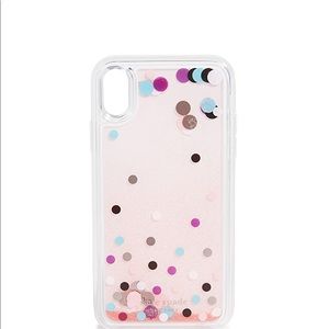 Kate Spade New York Disco Dot Liquid Phone Case for iPhone 11.